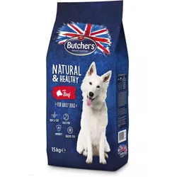 BUTCHER'S Beef Trockenfutter für Hunde mit Rindfleisch 15 kg