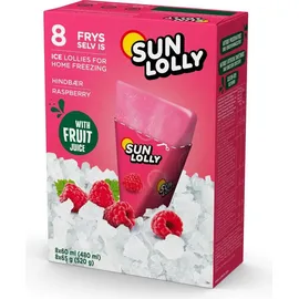 Sun Lolly Wassereis Himbeere 8x 60,0 ml