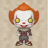 Funko Pop! Movies: IT: Pennywise mit Boat - IT 2017 - Vinyl-Sammelfigur - Geschenkidee - Offizielle Handelswaren - Spielzeug Für Kinder und Erwachsene - Movies Fans