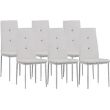 Albatros Stuhl, Weiß, Kunststoff, 42x98x40 cm, Esszimmer, Stühle, Esszimmerstühle, Vierfußstühle