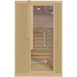 Swedheat Infrarotkabine Infrarotkabine Theravie Duo 2 Personen beige
