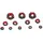 Lemax - Wreath With Red Bow Set Of 12 Art.-nr. 34957