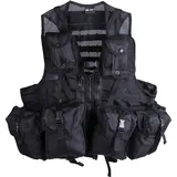 Mil-Tec Tactical Weste Mod. System m. Taschen schwarz