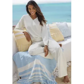 LASCANA Strickhose Weit Beige 40/42
