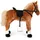 Small Foot Company Small Foot Stehpferd mit Sound braun, 11177