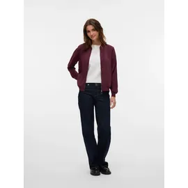 Vero Moda Vmcoco L/S BOMBER Noos Kurzjacke, Winetasting, XS