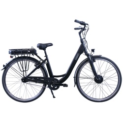 HAWK eCity Wave White - Damen 28 Zoll , Schwarz – versch. Farben - E-Bike mit leichtem Aluminiumrahmen I Shimano 7 Gang Nabenschaltung