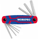 WorkPro Außen-Sechskant Sechskantschlüssel 1,5 mm bis 8,0 mm