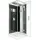 AcquaVapore D38-13R1 Komplettdusche 90 x 90 cm rechts Schwarz Sicherheitsglas D38-13R1