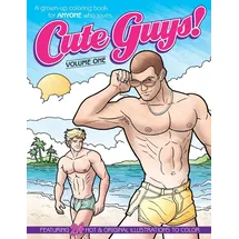 CreateSpace Cute Guys! Coloring Book-Volume One: A grown-up coloring book for ANYONE who loves cute guys! (Cute Guys! Coloring Books, Band 1)