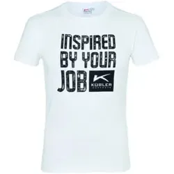T-Shirt SHIRTS PRINT weiß Form 5127 Größe S