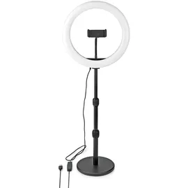Nedis Ringlicht, Dauerlicht, Schwarz