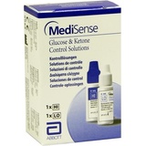 Abbott Medisense Kontr.Lsg.Gluk.+Ketone H/L 2 Fl
