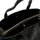 Valentino Pansy Shopper Polyurethan Black