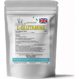 Forest Vitamin L-Glutamin unflavored Kapseln 100 Kapseln