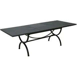 MBM Medici Ausziehtisch 100x180/240 - Schwarz