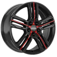 Ronal R57  7,5 x 19 5 x 112 ET55 MB66,5 jetblack-red