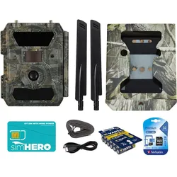 WILDAGENT Wildkamera 4G LTE Pro Starterset Metallschutz