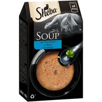 Sheba Soup Multipack 4x40 Gramm Katzennassfutter Thunfisch