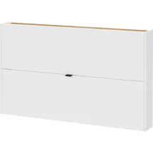 Germania GW-Ameca 140 x 83 x 18 cm weiß / Eiche