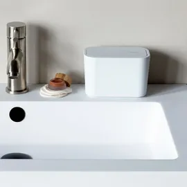 Brabantia Abfallbehälter fürs Badezimmer Weiß