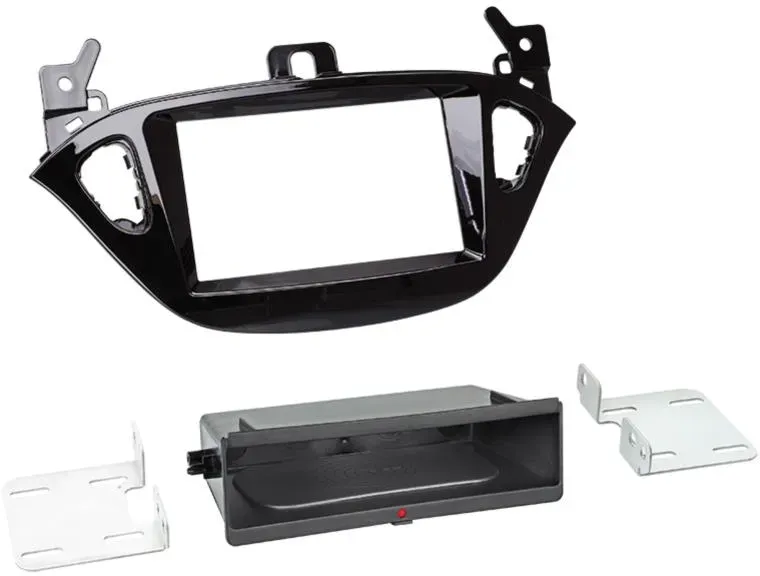  2-DIN RB Inbay® Opel Adam / Corsa (E) > Klavierlack / schwarz 