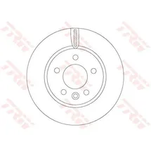 TRW Bremsscheibe TRW SINGLE