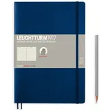 Leuchtturm1917 Notizbuch Composition Softcover B5 marine, liniert
