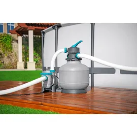 BESTWAY Flowclear Sandfilteranlage mit Zeitschaltuhr 6.056 l/h 230 W (2025)
