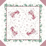 Mank Tischdeckenrolle 80 x 80 cm Rot