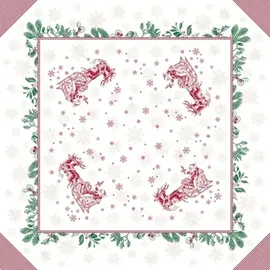 Mank Tischdeckenrolle 80 x 80 cm Rot