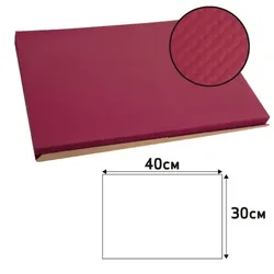 Papiertischsets bordeauxrot