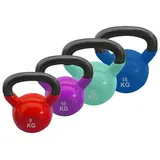 Sport-Thieme Kettlebell-Set Vinyl 4 x 10 kg