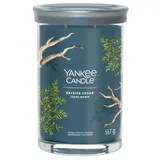 Yankee Candle Bayside Cedar Duftkerze 567 g blau