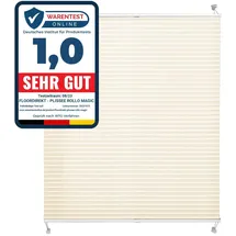 Floordirekt Plissee Faltrollo Magic 120 x 200 cm weiß