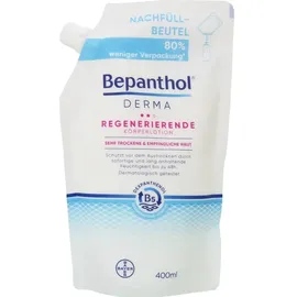 Bayer Bepanthol Derma regenerierende Körperlotion Nachfüllbeutel 400 ml