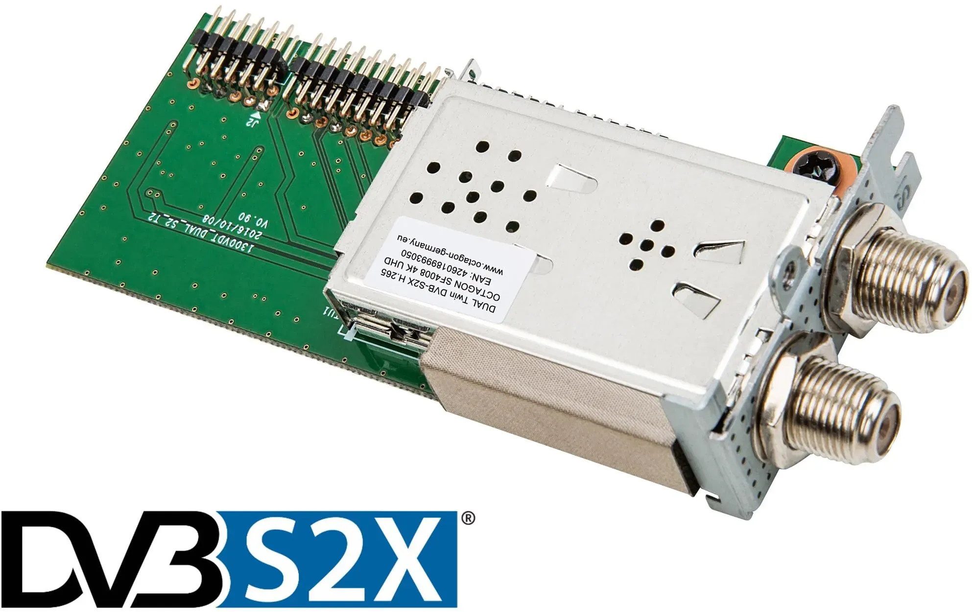 DUAL Twin DVB-S2X Tuner für Octagon SF4008 4K UHD