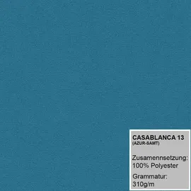 A&J MöbelLand ARNOR 200 x 200 cm Blau
