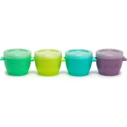 Melii Snap&Go Schüssel für die Zwischenmahlzeit 4x177 ml