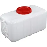 JCPSH Wassertank 25L/30L/50L/75L/110L/200L Wasserkanister Wasserbehälter Wassertank Mit Festmontiertem Ablasshahn Tragbar Trinkwasserkanister Für Camping Ausflug Camping Urlaub BBQ(Size:50L)