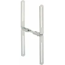 Alba Krapf Blumenkastenhalter H-Form max. 24 cm Breite verzinkt