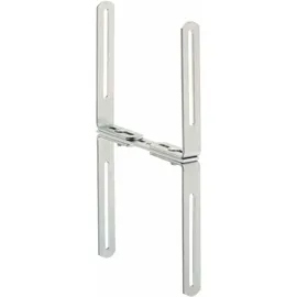 Alba Krapf Blumenkastenhalter H-Form max. 24 cm Breite verzinkt