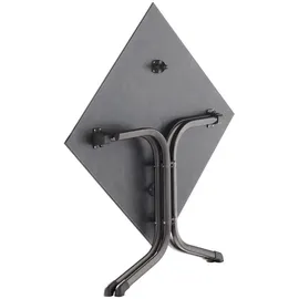 Sieger Klapptisch 80 x 80 x 73 cm eisengrau/schiefer anthrazit