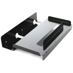 FANTEC QB-Bracket 25 Einbaurahmen fuer 6,4cm 2,5 Zoll SSDs