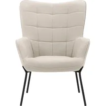 OTTO home Ohrensessel Luukas Polyester 73 x 99 x 80 cm Schwarz