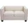 MCW 3-2-1 Couchgarnitur Lille ~ Leder, creme
