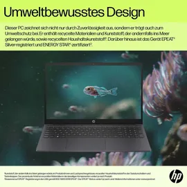 HP Notebook 15-fd0677ng, Silber, 15,6 Zoll, Full HD, Intel Core i7-1355U, 16 GB, 1 TB M.2 SSD, Intel Iris Xe