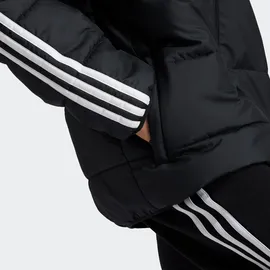 Adidas Kinder Jacke Essentials 3-Streifen Padded Black/White 128