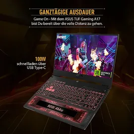 Asus TUF Gaming A17 AMD Ryzen 7 7435HS 16 GB RAM 1 TB SSD RTX 4060