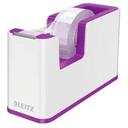 LEITZ Tischabroller WOW Duo Colour perlweiß/violett